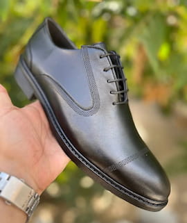 کفش مردانه ورنی مشکی