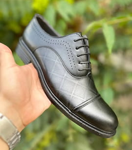 کفش مردانه ورنی مشکی