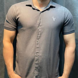 پیراهن آستین کوتاه مردانه کنفی