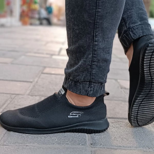 عکس-کفش جورابی مردانه ابریشم