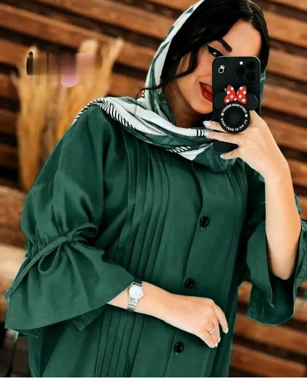 عکس-مانتو زنانه نخی