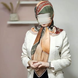 روسری زنانه نخ پنبه