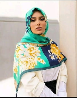 روسری زنانه نخی