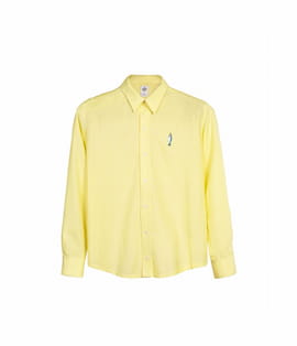 پیراهن مردانه لینن لیمویی