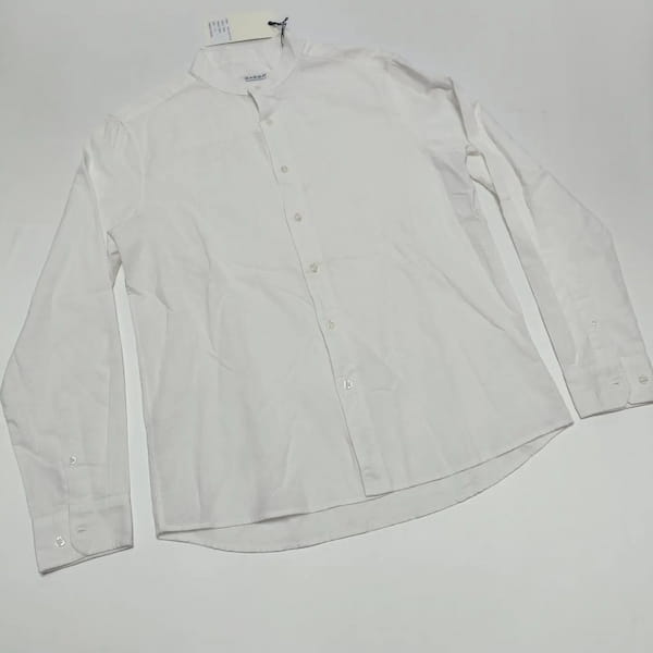 عکس-پیراهن مردانه کنفی سفید