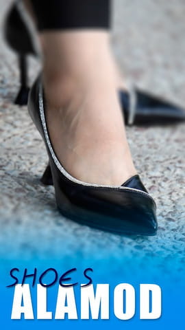کفش پاشنه دار مجلسی زنانه