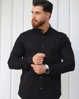 پیراهن اسلیم مردانه پنبه کش