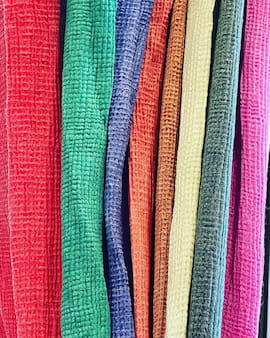 شال زنانه گیپور تک رنگ