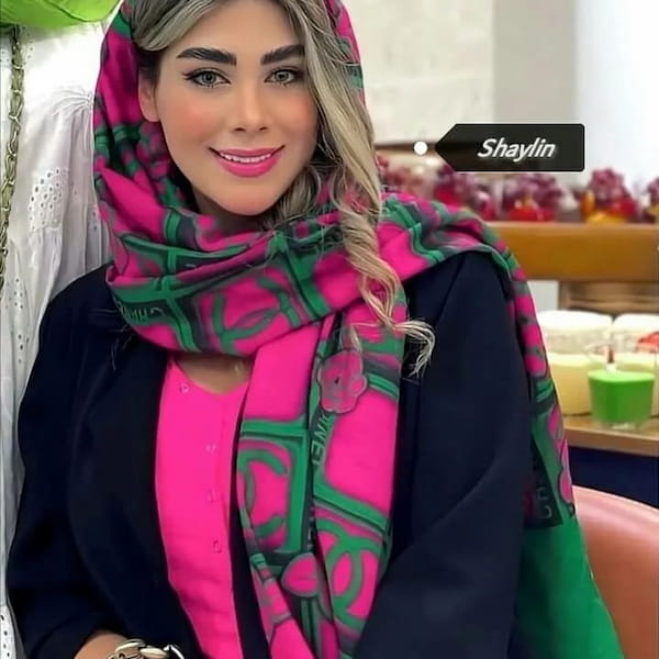 عکس-شال زنانه نخی