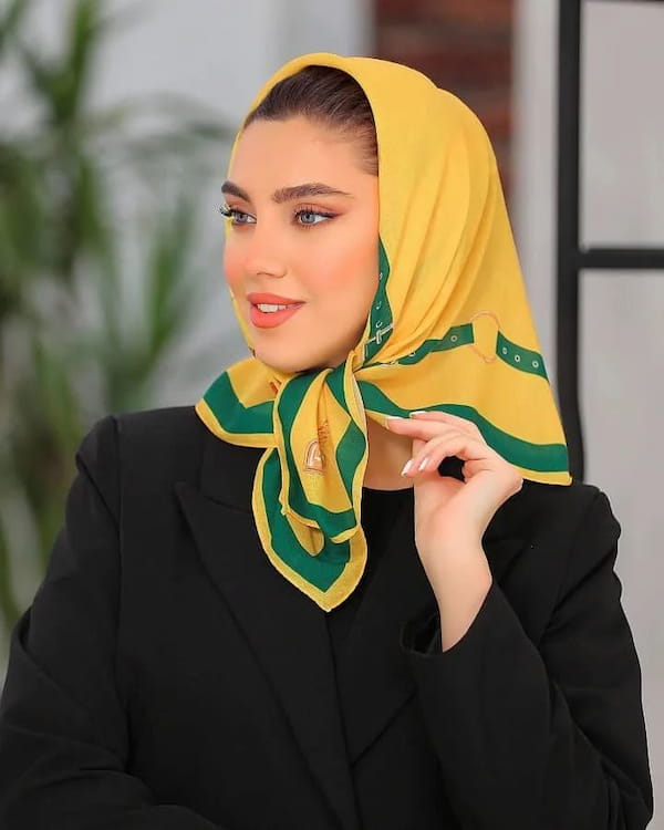 عکس-روسری زنانه نخی