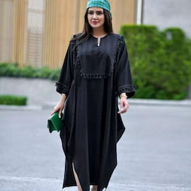 مانتو زنانه مشکی