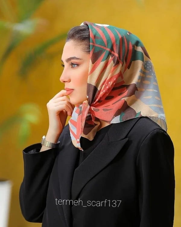 عکس-روسری زنانه نخی