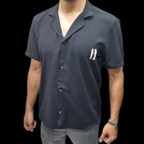 عکس-پیراهن مردانه مشکی