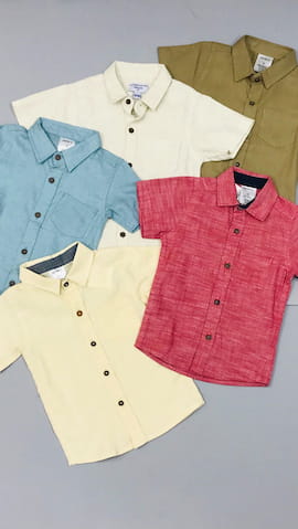 پیراهن تابستانه بچگانه کنفی