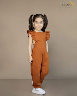 لباس بچگانه لینن آجری