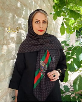 روسری زنانه نخی گوچی