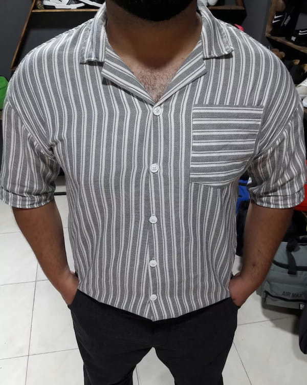عکس-پیراهن مردانه کنفی