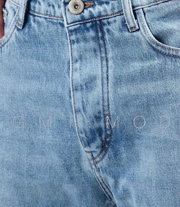 عکس-شلوار جین مردانه آبی روشن