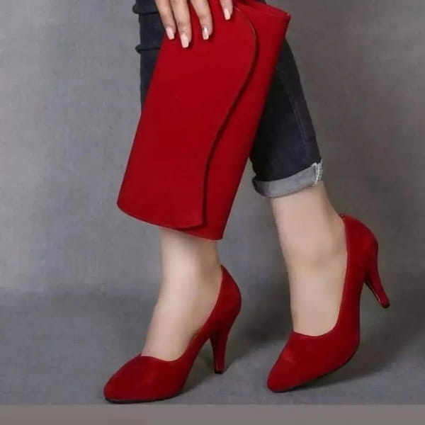 عکس-کفش پاشنه دار زنانه جیر