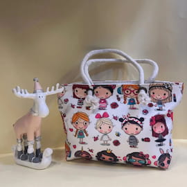 کیف عروسکی زنانه کنفی