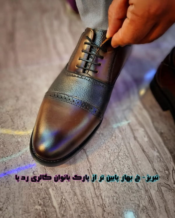 عکس-کفش طبی مردانه چرم