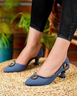 کفش مجلسی زنانه چرم صنعتی