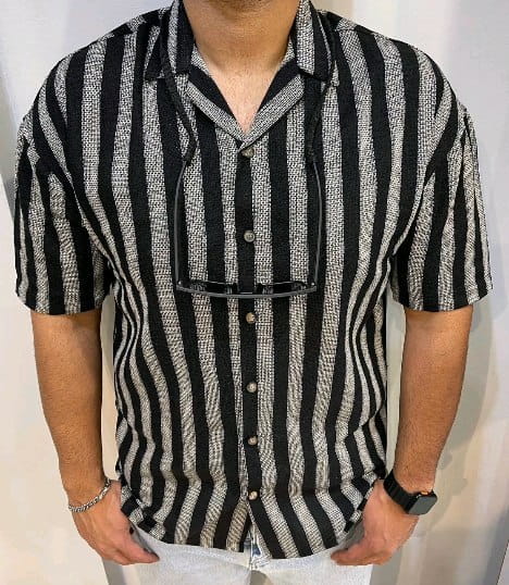 عکس-پیراهن کژوال مردانه کنفی