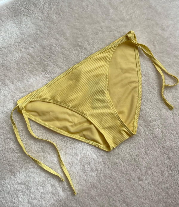 عکس-لباس شنا زنانه زرد