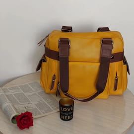 کیف دخترانه زرد