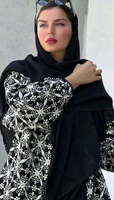 عکس-روسری زنانه پلیسه مشکی