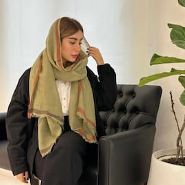 شال زنانه کنفی