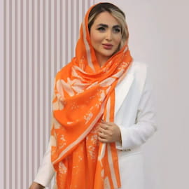 شال زنانه نخی