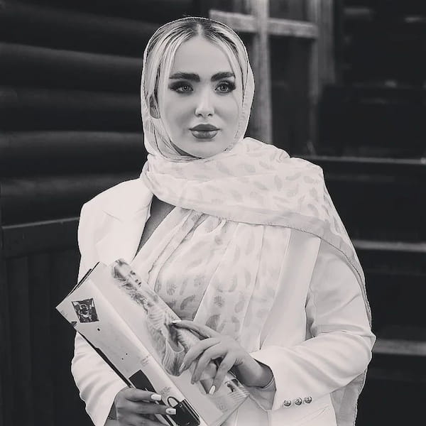 عکس-شال زنانه نخی