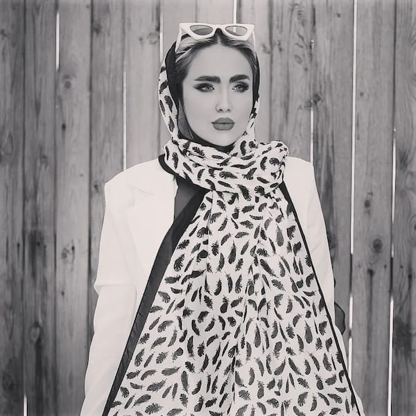 عکس-شال زنانه نخی