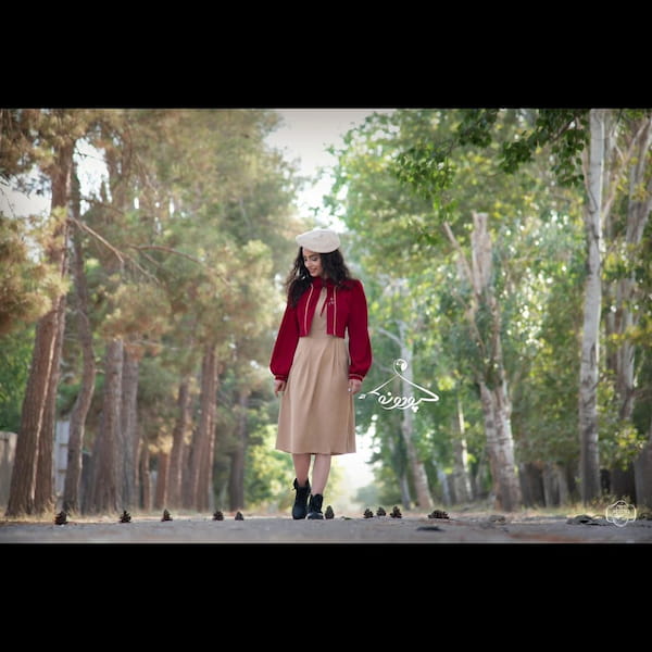 عکس-کت گلدوزی دخترانه مخمل کبریتی