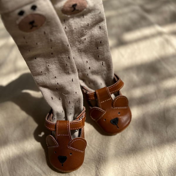 عکس-کفش بچگانه چرم