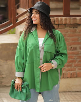 مانتو زنانه نخی