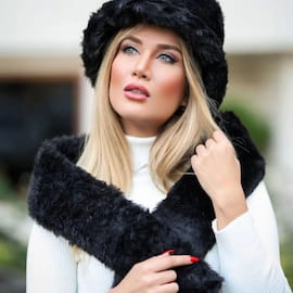 شال و کلاه روسی زنانه