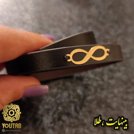 دستبند مردانه چرم