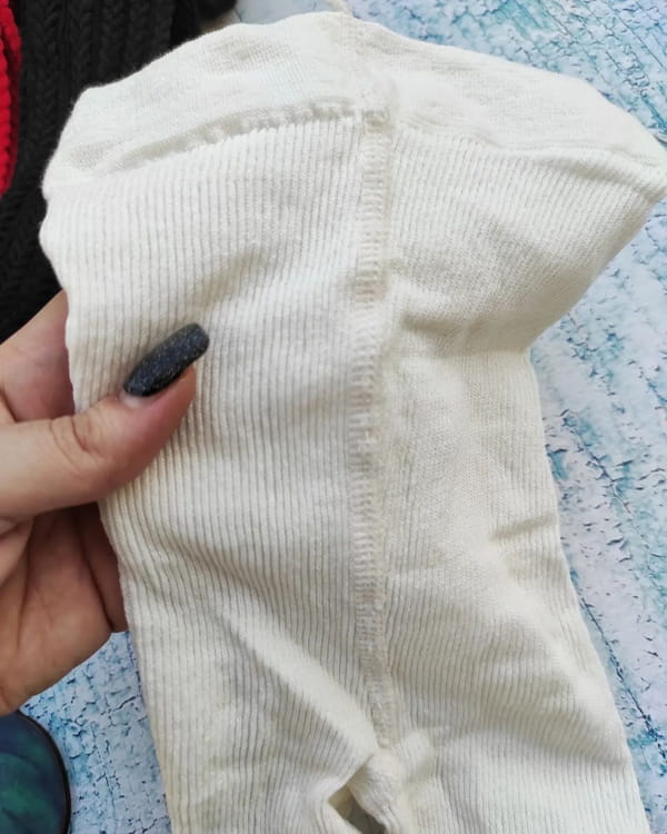 عکس-جوراب شلواری بچگانه بافت