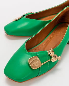 کفش مجلسی زنانه سبز