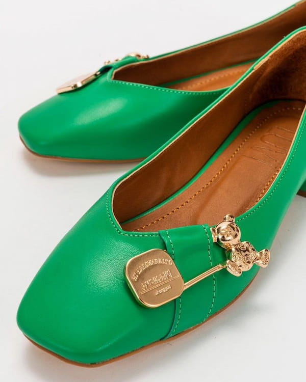 عکس-کفش مجلسی زنانه سبز