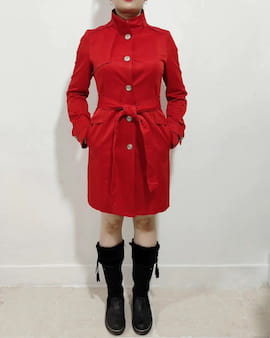 کت استردار زنانه قرمز