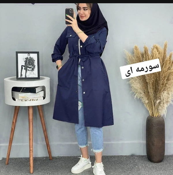 عکس-مانتو پاییزه زنانه میکرو