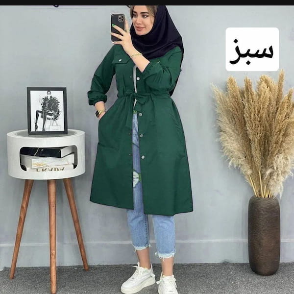 عکس-مانتو پاییزه زنانه میکرو