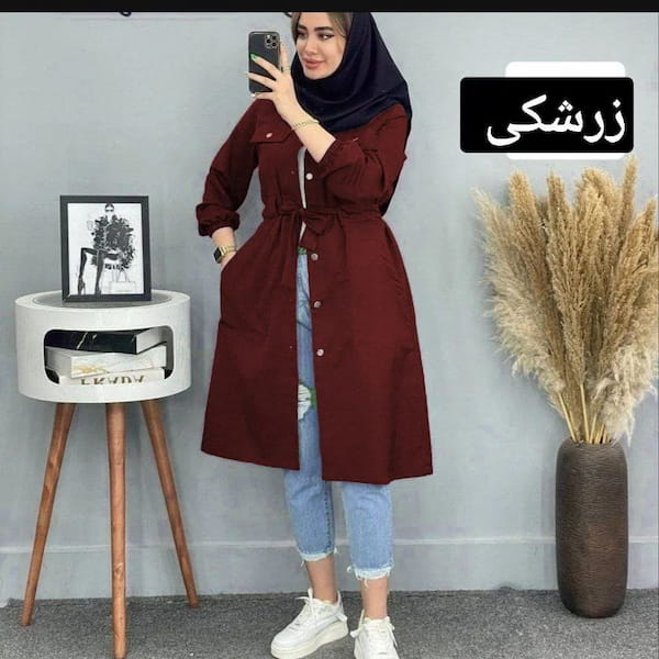 عکس-مانتو پاییزه زنانه میکرو