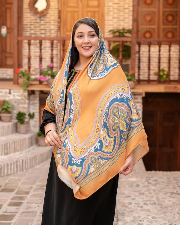 عکس-روسری زنانه نخی