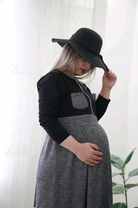 لباس بارداری پاییزه زنانه لاکرا