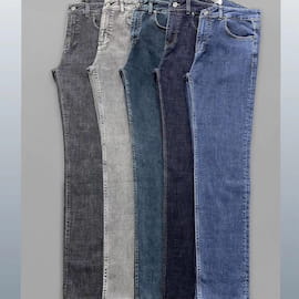 شلوار جین مردانه پاییزه تک رنگ