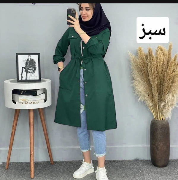 عکس-مانتو پاییزه زنانه میکرو